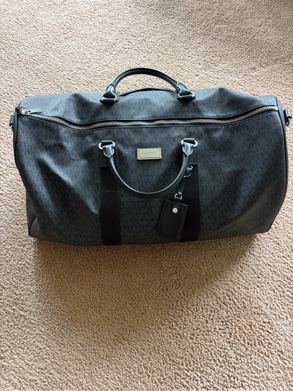 Black Michael Kors Travel Bag